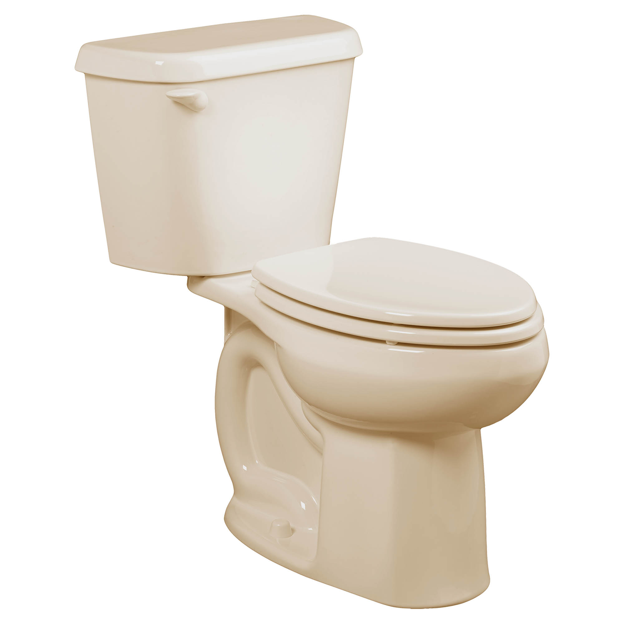 Toilette Colony, 2 pièces, 1,28 gpc/4,8 lpc, à cuvette allongée à hauteur de chaise, à encastrer 10 po, sans siège
